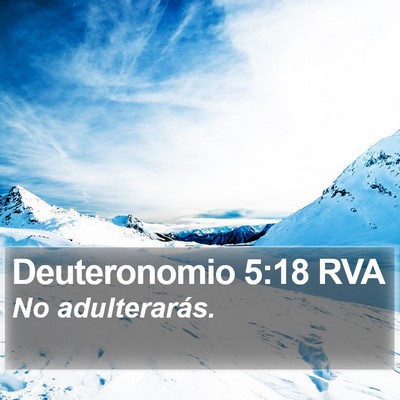 Deuteronomio 5:18 RVA Bible Verse Image