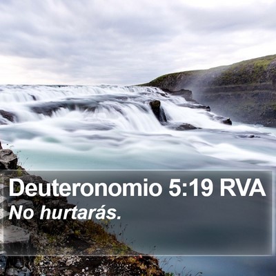 Deuteronomio 5:19 RVA Bible Verse Image
