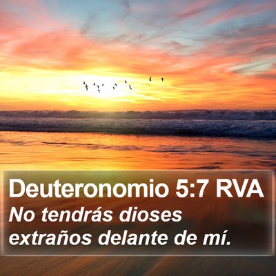 Deuteronomio 5:7 RVA Bible Verse Image