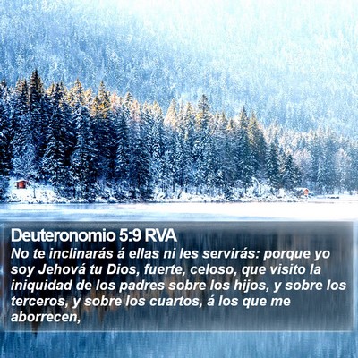 Deuteronomio 5:9 RVA Bible Verse Image