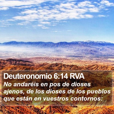 Deuteronomio 6:14 RVA Bible Verse Image