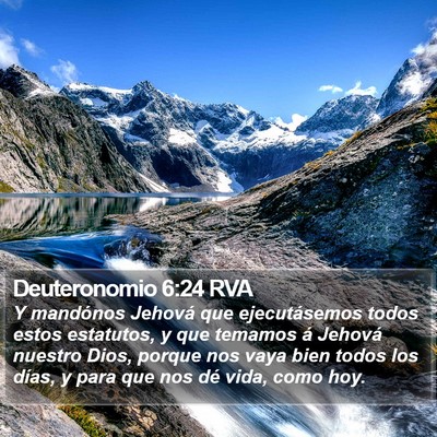 Deuteronomio 6:24 RVA Bible Verse Image