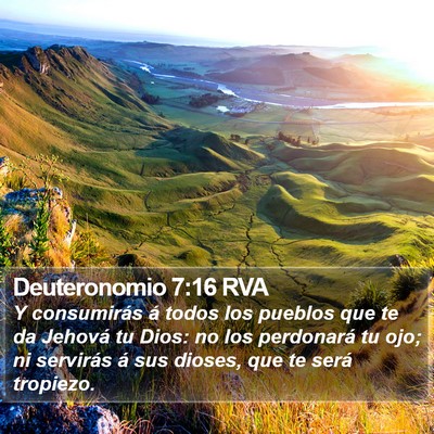 Deuteronomio 7:16 RVA Bible Verse Image