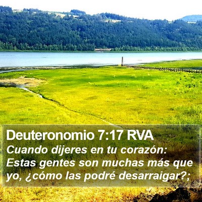 Deuteronomio 7:17 RVA Bible Verse Image