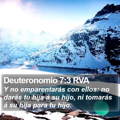 Deuteronomio 7:3 RVA Bible Verse Image