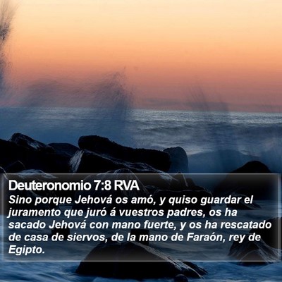 Deuteronomio 7:8 RVA Bible Verse Image
