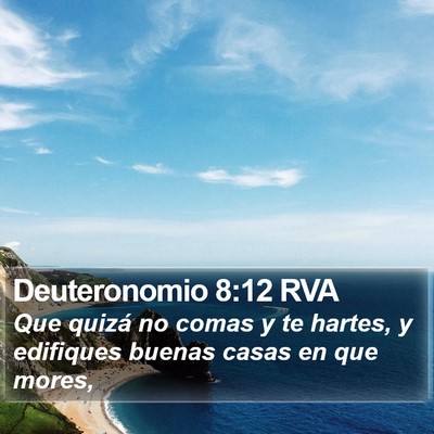 Deuteronomio 8:12 RVA Bible Verse Image