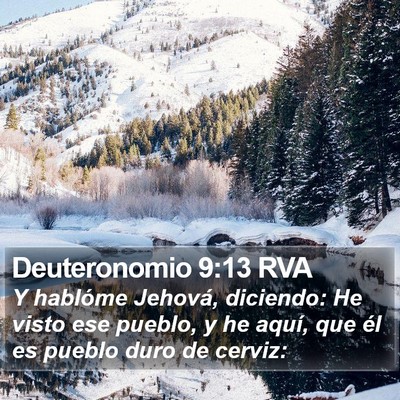 Deuteronomio 9:13 RVA Bible Verse Image