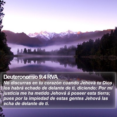 Deuteronomio 9:4 RVA Bible Verse Image