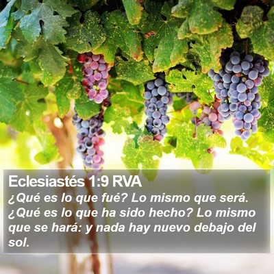 Eclesiastés 1:9 RVA Bible Verse Image