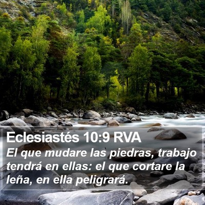 Eclesiastés 10:9 RVA Bible Verse Image