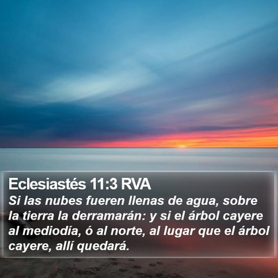Eclesiastés 11:3 RVA Bible Verse Image