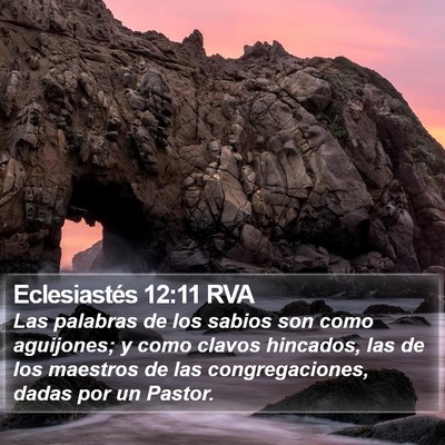 Eclesiastés 12:11 RVA Bible Verse Image