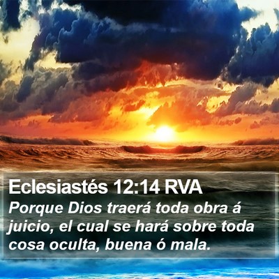 Eclesiastés 12:14 RVA Bible Verse Image