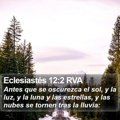 Eclesiastés 12:2 RVA Bible Verse Image