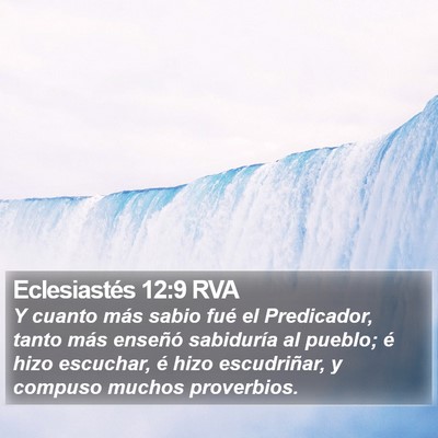 Eclesiastés 12:9 RVA Bible Verse Image