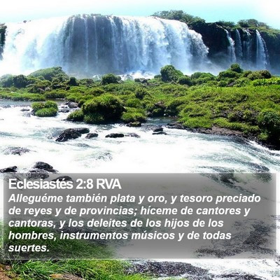 Eclesiastés 2:8 RVA Bible Verse Image