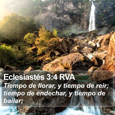 Eclesiastés 3:4 RVA Bible Verse Image