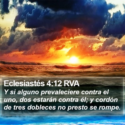 Eclesiastés 4:12 RVA Bible Verse Image