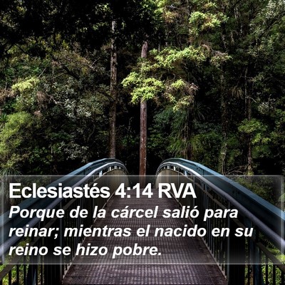 Eclesiastés 4:14 RVA Bible Verse Image