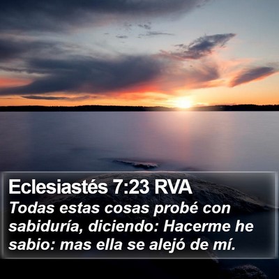 Eclesiastés 7:23 RVA Bible Verse Image