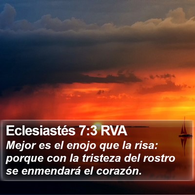 Eclesiastés 7:3 RVA Bible Verse Image