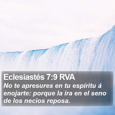 Eclesiastés 7:9 RVA Bible Verse Image