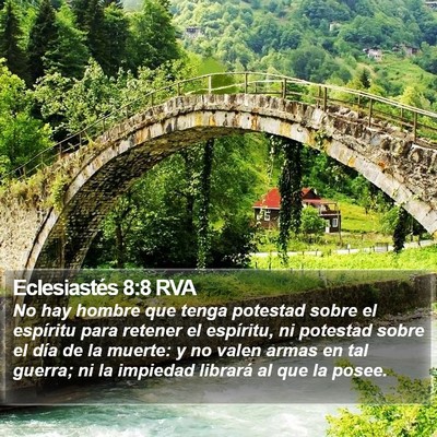 Eclesiastés 8:8 RVA Bible Verse Image