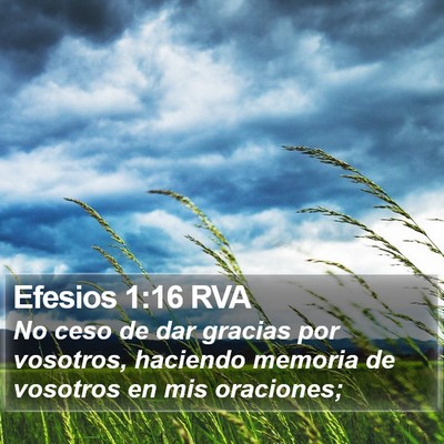 Efesios 1:16 RVA Bible Verse Image