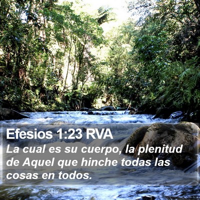 Efesios 1:23 RVA Bible Verse Image