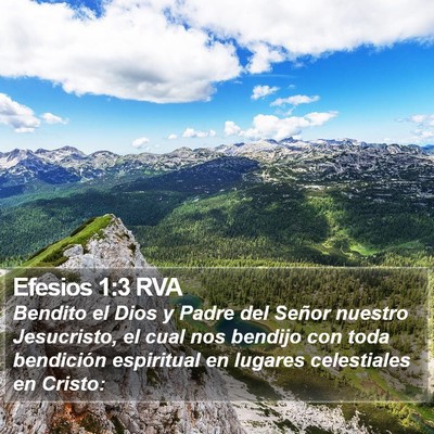 Efesios 1:3 RVA Bible Verse Image