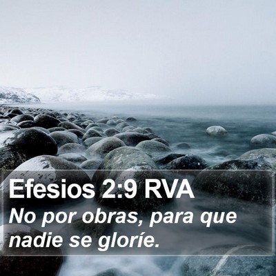 Efesios 2:9 RVA Bible Verse Image