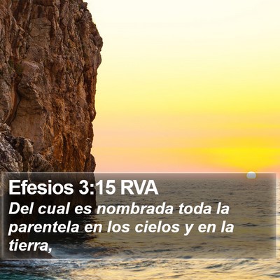 Efesios 3:15 RVA Bible Verse Image