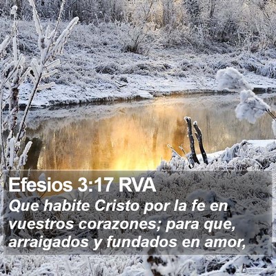 Efesios 3:17 RVA Bible Verse Image