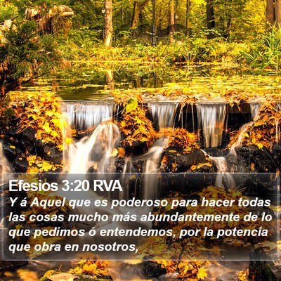 Efesios 3:20 RVA Bible Verse Image