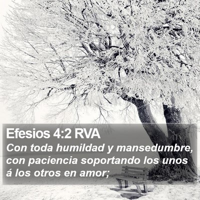 Efesios 4:2 RVA Bible Verse Image