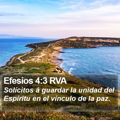 Efesios 4:3 RVA Bible Verse Image