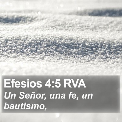 Efesios 4:5 RVA Bible Verse Image