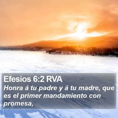 Efesios 6:2 RVA Bible Verse Image