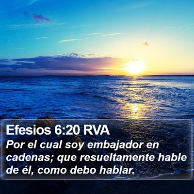 Efesios 6:20 RVA Bible Verse Image