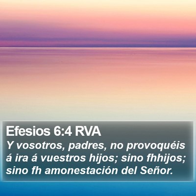 Efesios 6:4 RVA Bible Verse Image