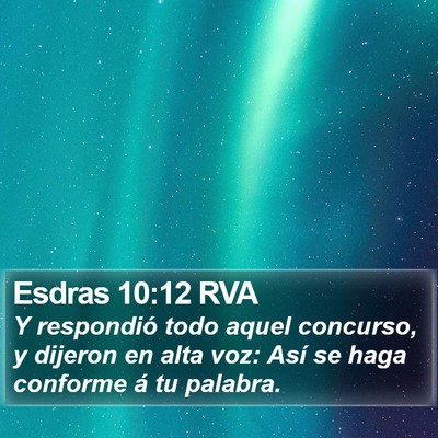 Esdras 10:12 RVA Bible Verse Image