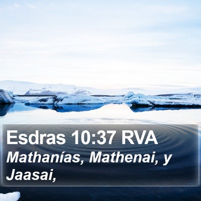 Esdras 10:37 RVA Bible Verse Image