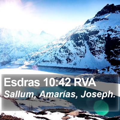 Esdras 10:42 RVA Bible Verse Image