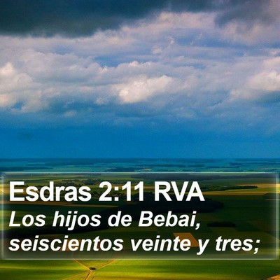 Esdras 2:11 RVA Bible Verse Image