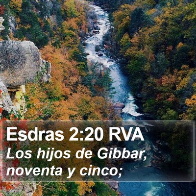 Esdras 2:20 RVA Bible Verse Image