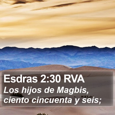 Esdras 2:30 RVA Bible Verse Image