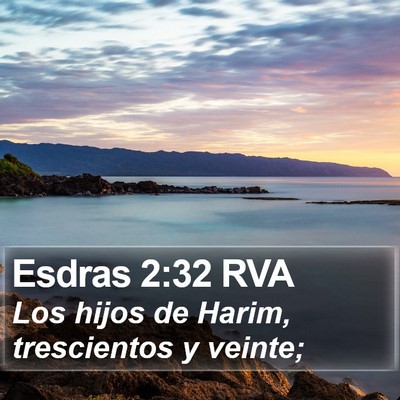 Esdras 2:32 RVA Bible Verse Image
