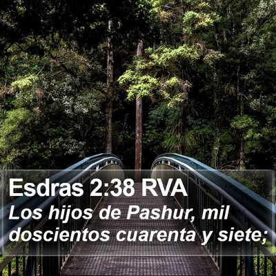Esdras 2:38 RVA Bible Verse Image