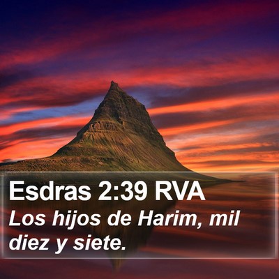 Esdras 2:39 RVA Bible Verse Image